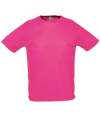 11939 Sporty SOL'S Sporty Performance T-Shirt Neon Pink colour image